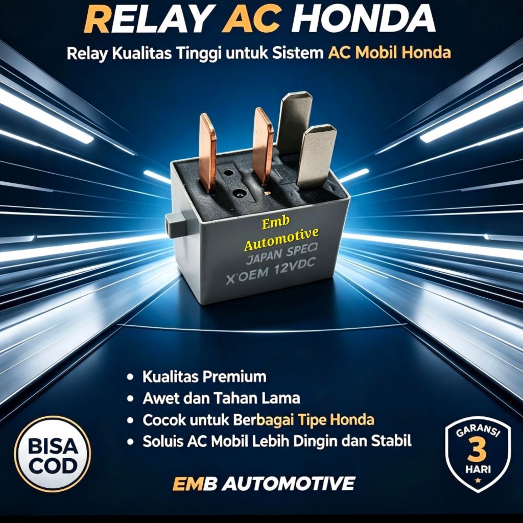 RELAY OMRON AC A / C HONDA JAZZ CRV ACCORD CIVIC ODYSSEY FRV