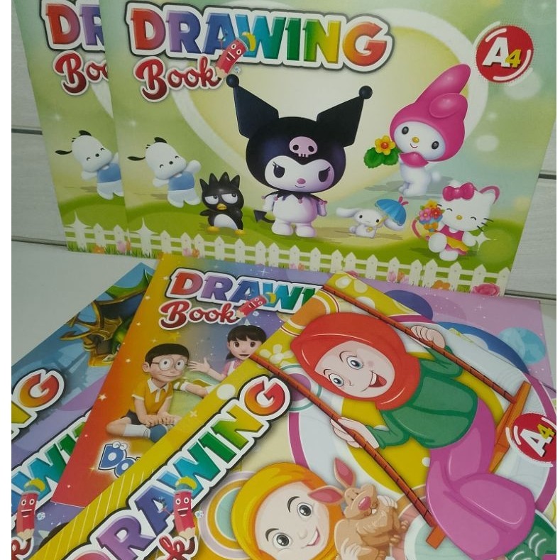 (2Pcs)Buku gambar A4