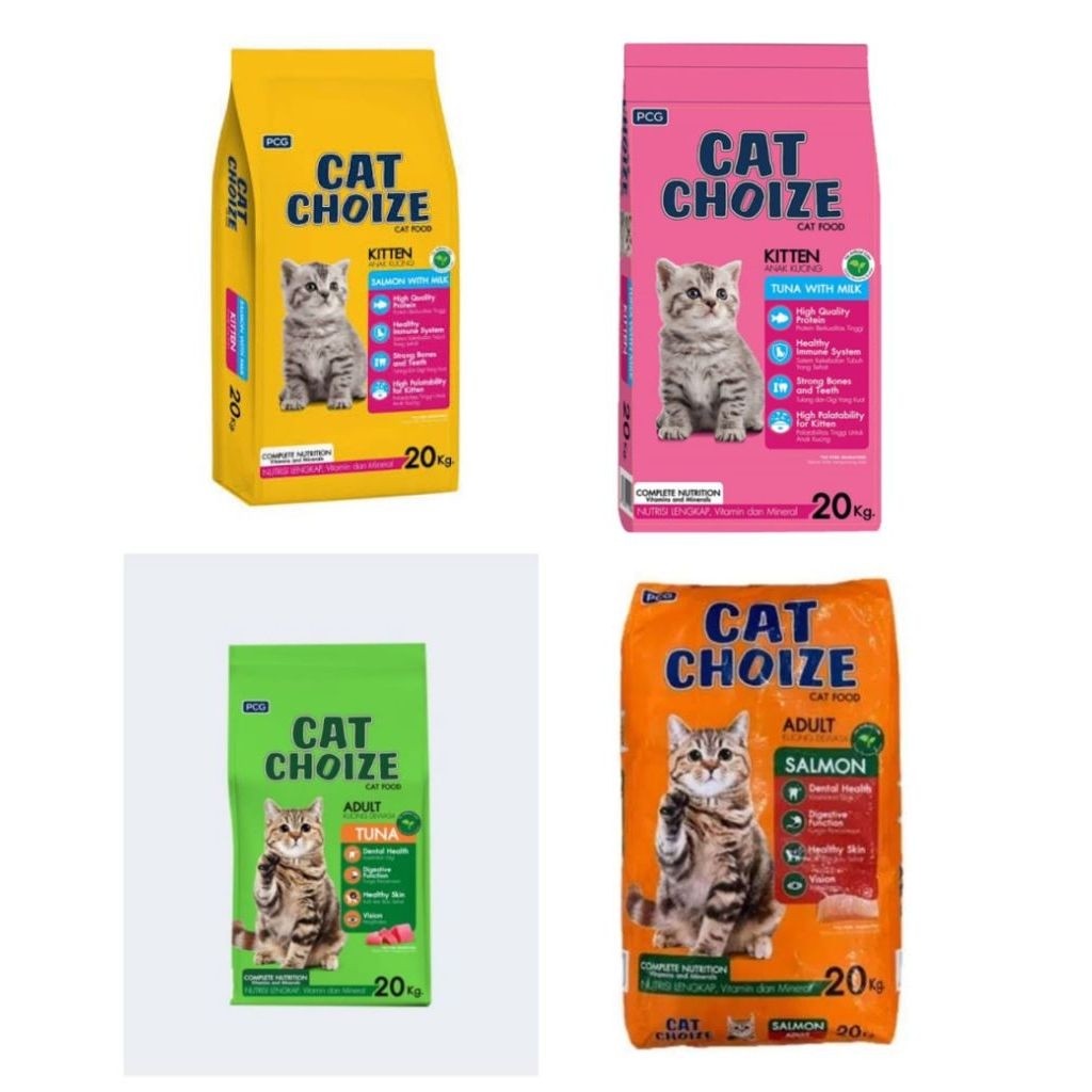 Makanan Kucing CAT CHOIZE ADULT & KITTEN 20KG / CAT CHOIZE 20KG
