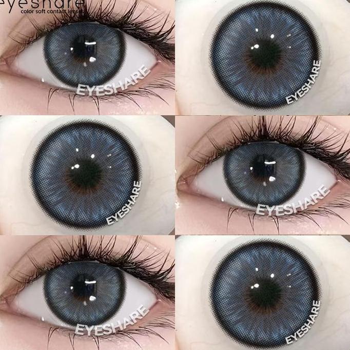 Eyelash- Eyeshare Softlens Gray 14.5Mm 1Pasang B Eyes Lensa