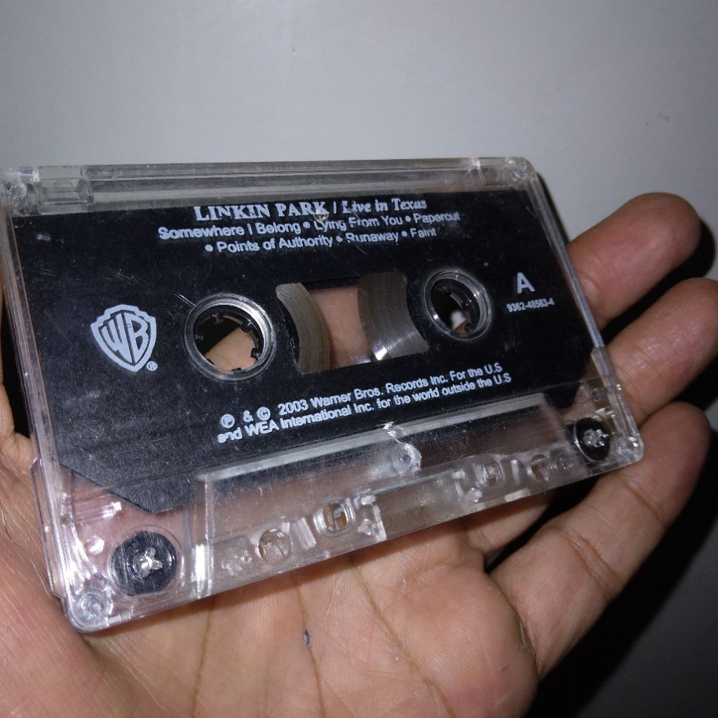 Kaset Linkin Park Live in Texas ( tanpa cover )