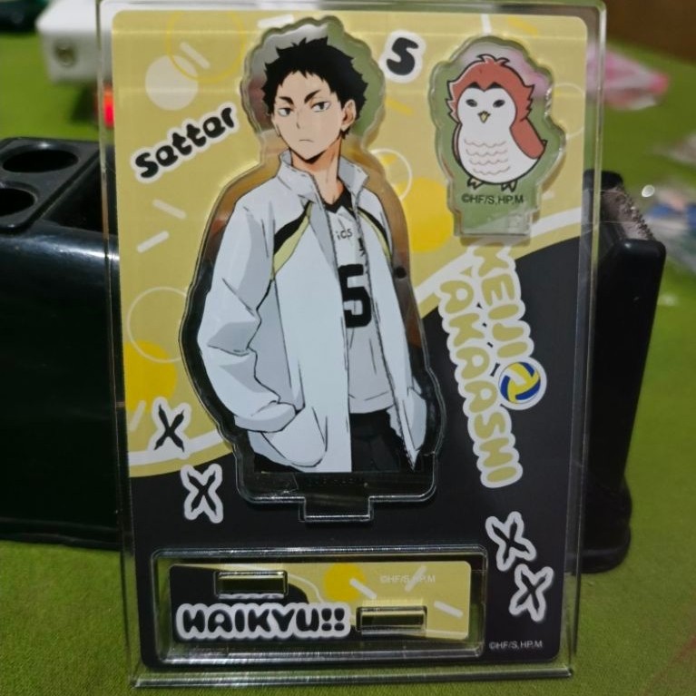 Standee Akrilik Haikyuu Akaashi Keiji — Official Japan