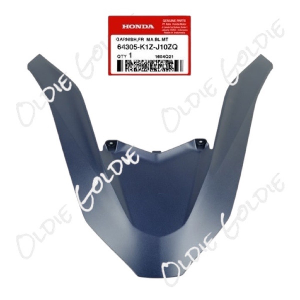 64305-K1Z-J10ZQ Garnish Front Tameng Lampu Depan PCX 160 Biru Dof