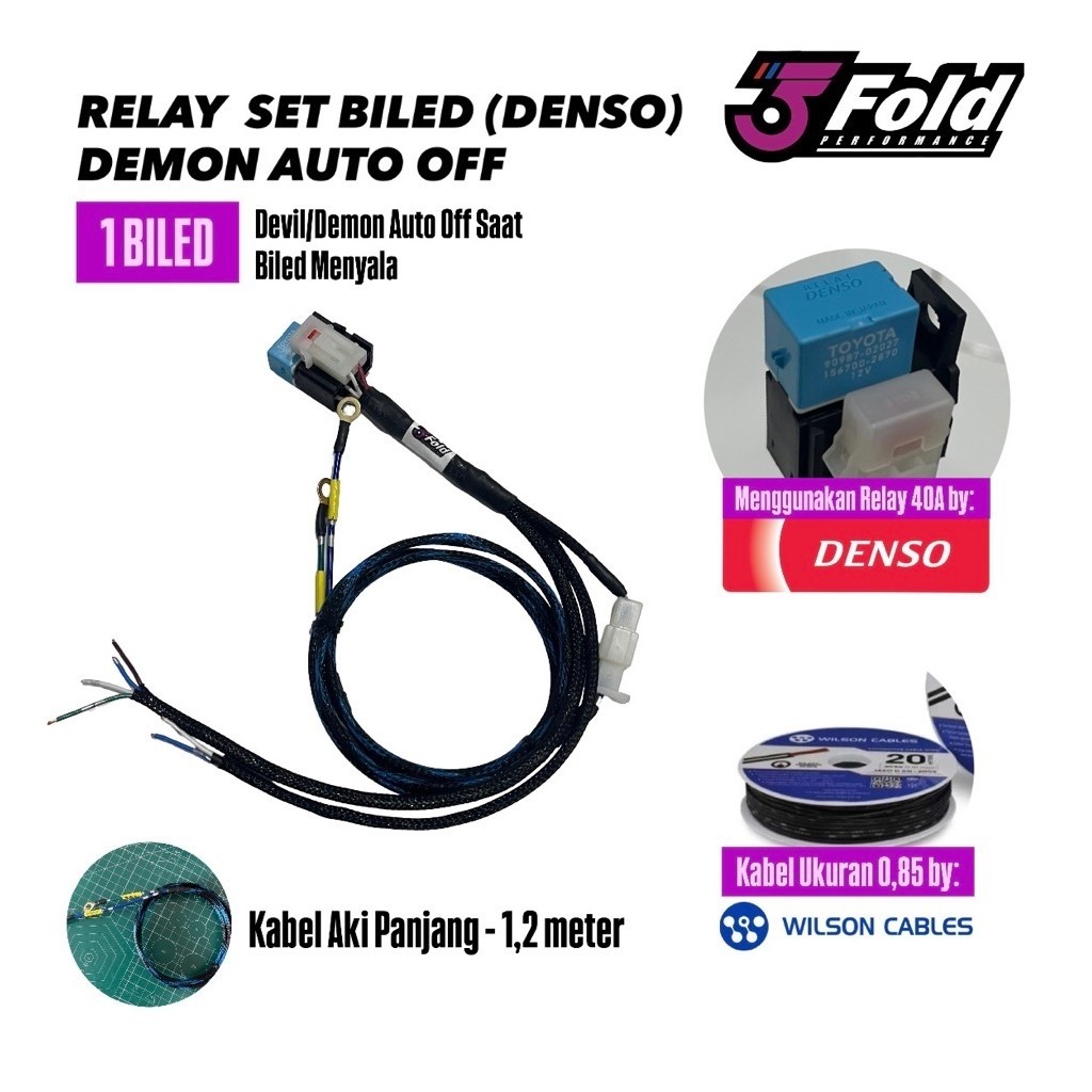 RELAY SET BILED DENSO DEMON/DEVIL AUTO OFF