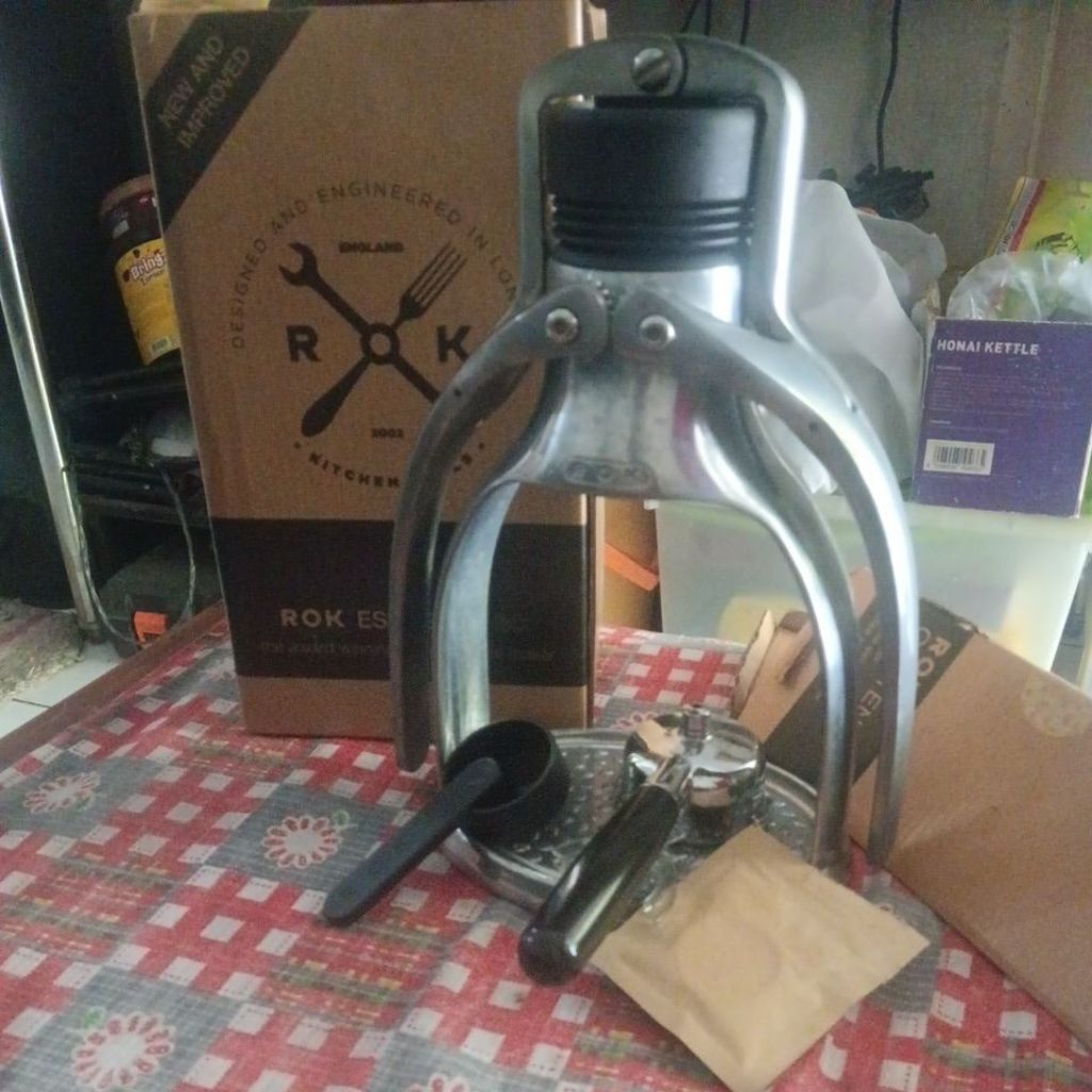 Rokpresso GC, Rok Espresso, Manual Espresso.