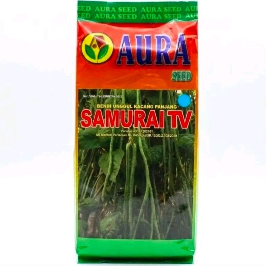 Benih Kacang Panjang SAMURAI TV 500GRAM AURA SEED