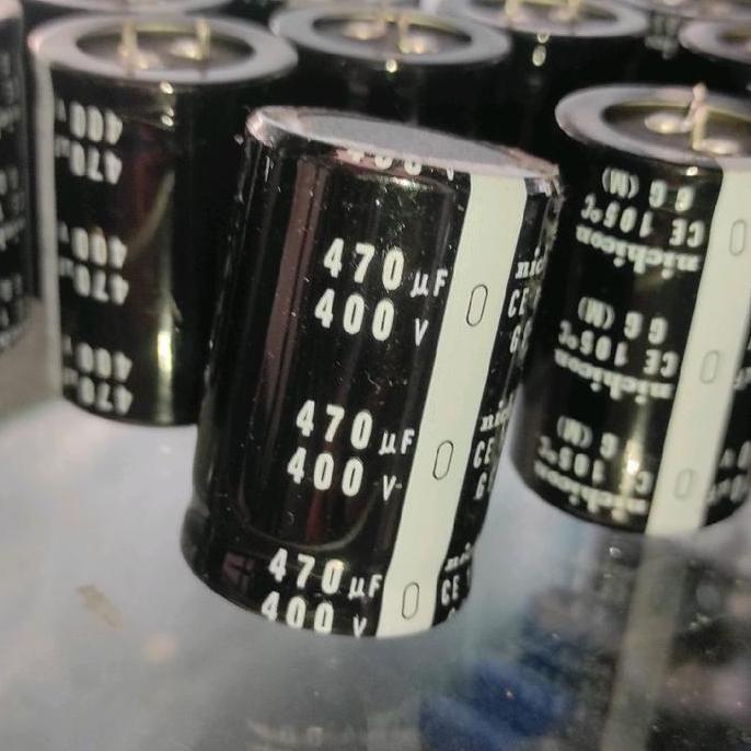 Qoxx- 470Uf 400V Elco Capacitor 470 Uf 400 V