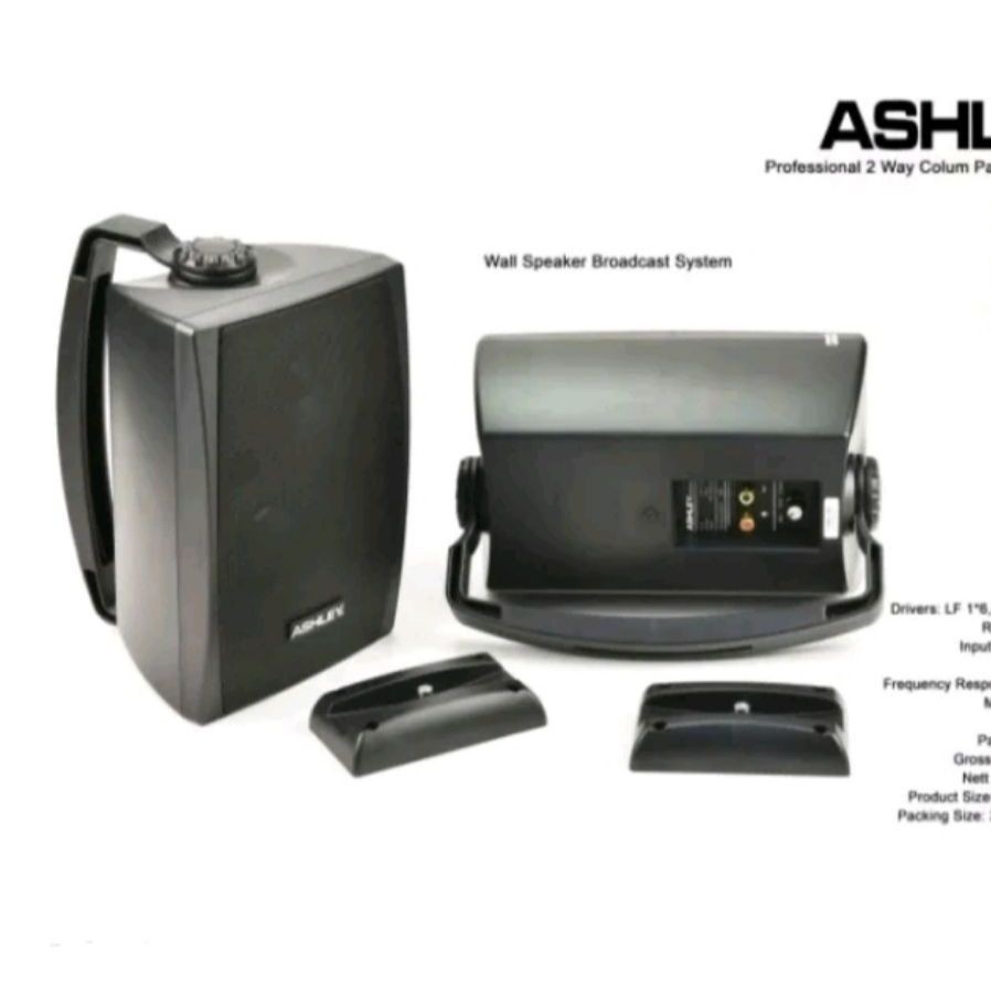 Speaker Dinding 6.5 Inch Ashley B65 - Ashley B 65 ORIGINAL