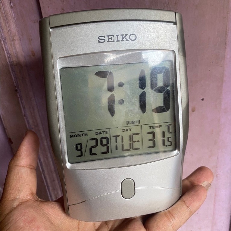 Jam Digital SEIKO LCD original