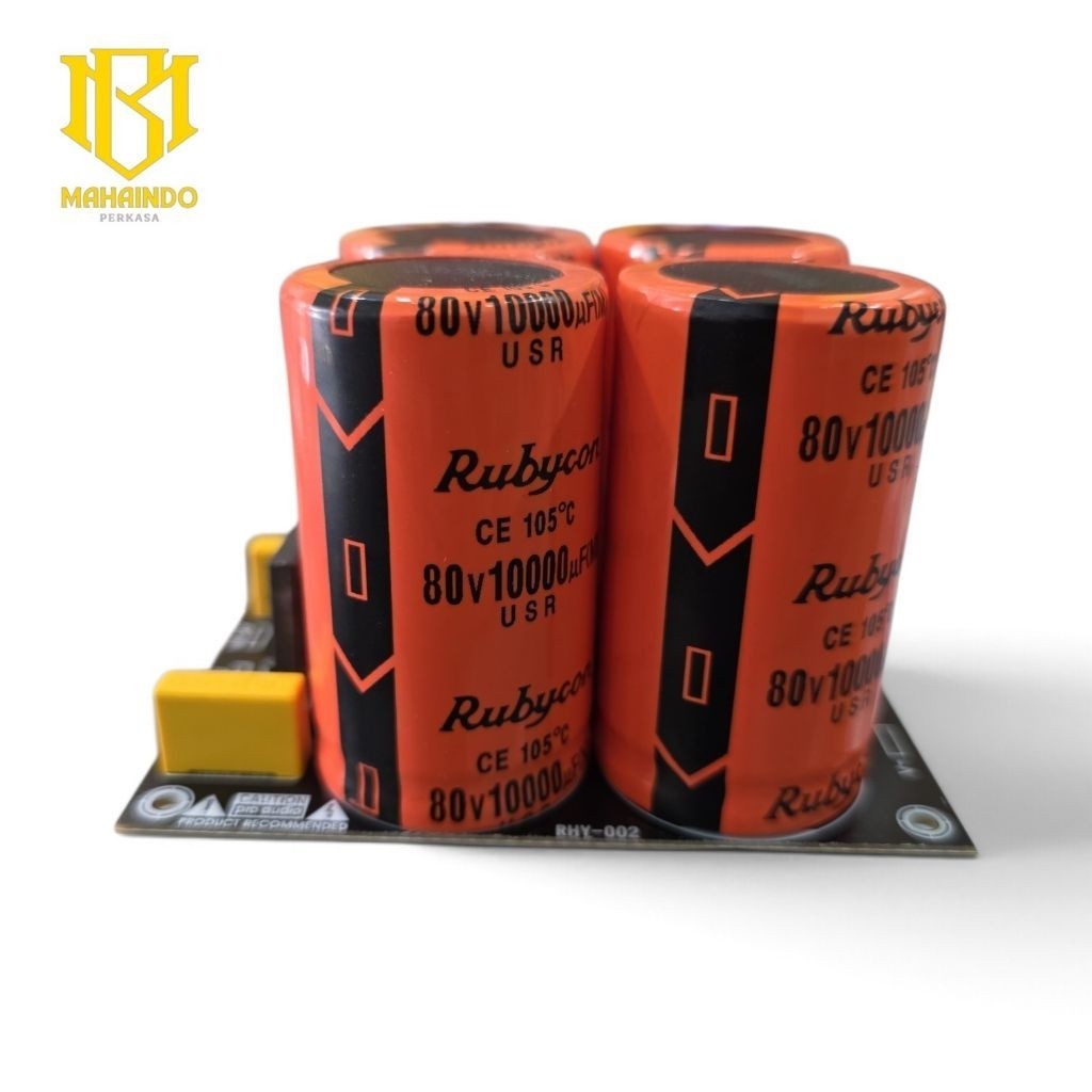 Paket Kit PSU 4 Elco Rubycon Orange USR 80v 10000uf