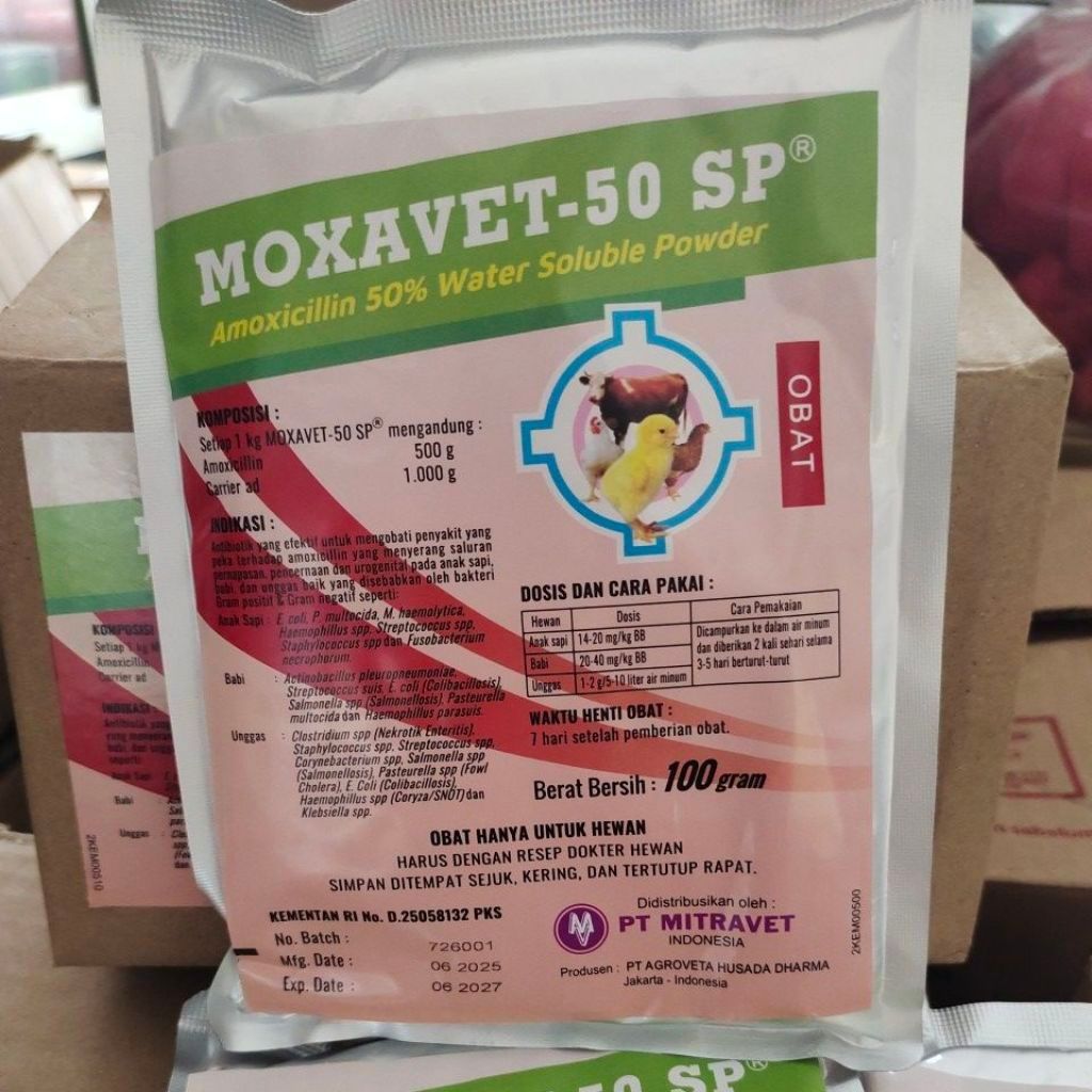 MOXAVET - 50 SP 100 gram