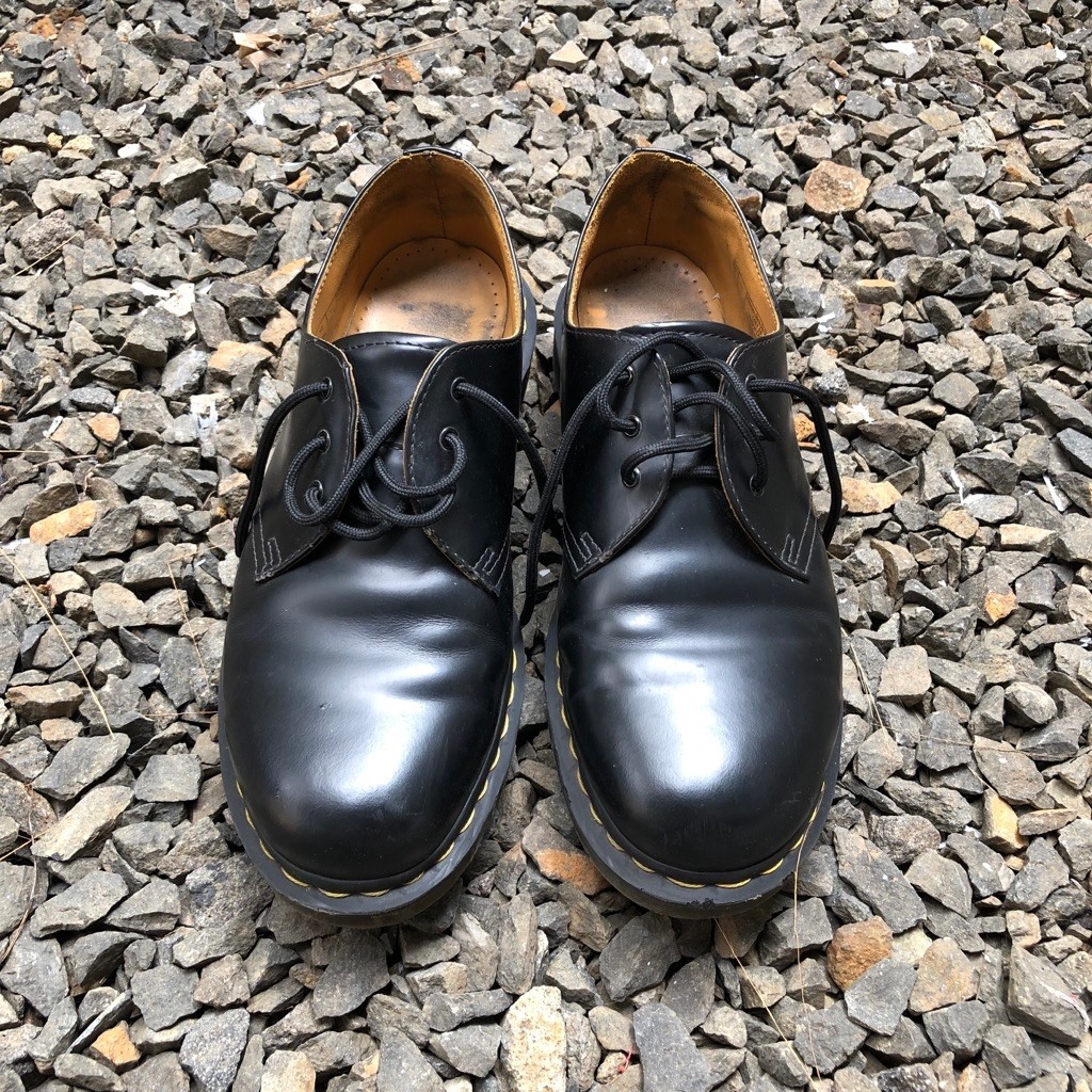 Dr. Martens 1461 Blacksmooth Size 45/29cm Original