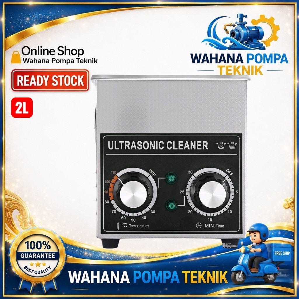 Ultrasonic Cleaner 2L Cleaning Machine Ultrasonic Cleaner Portable Ultrasonic Cleaner 2L Cleaning Ma