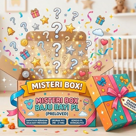 PL mysteri box pakaian bayi second