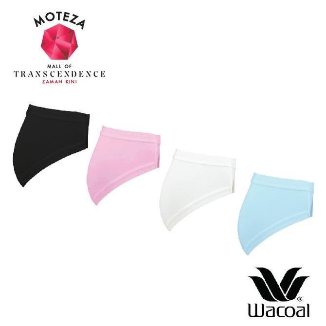 Celana Dalam Wanita - Wacoal Panty Midi Sport - IP 1300 Basic Hitam Katun Nyaman