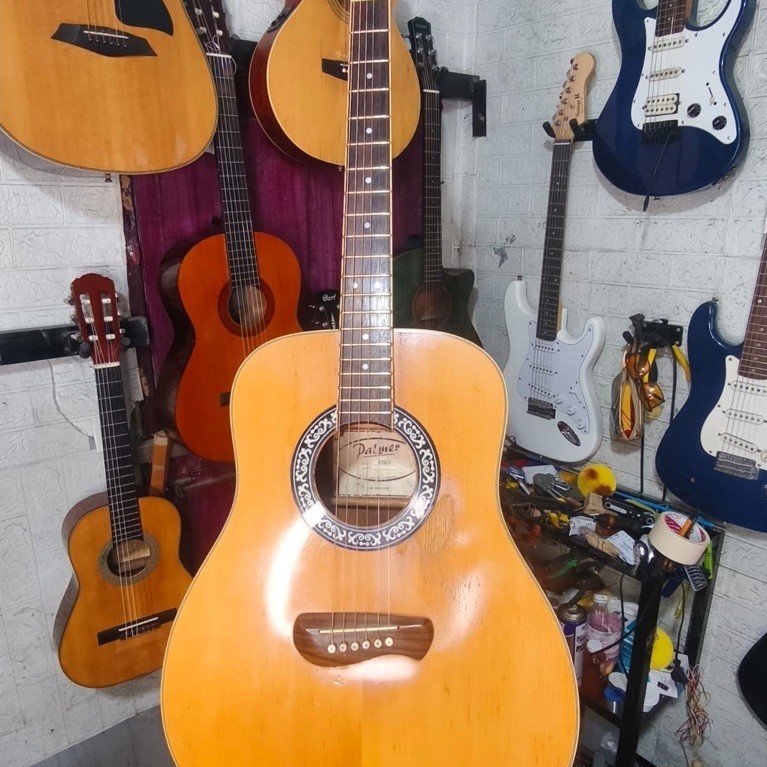 Gitar Akustik Palmer Roger Elektrik Original Second