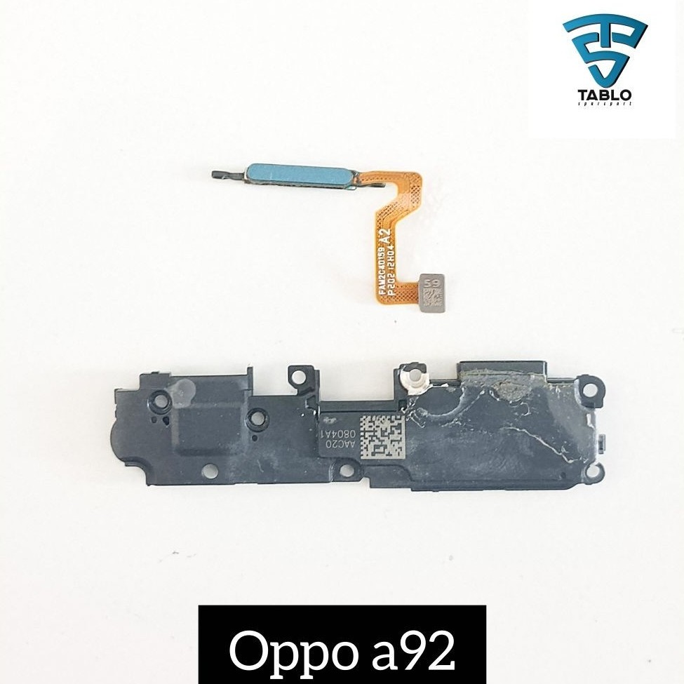 sidik jari fingerprint speaker bawah oppo a92 second ori copotan hp