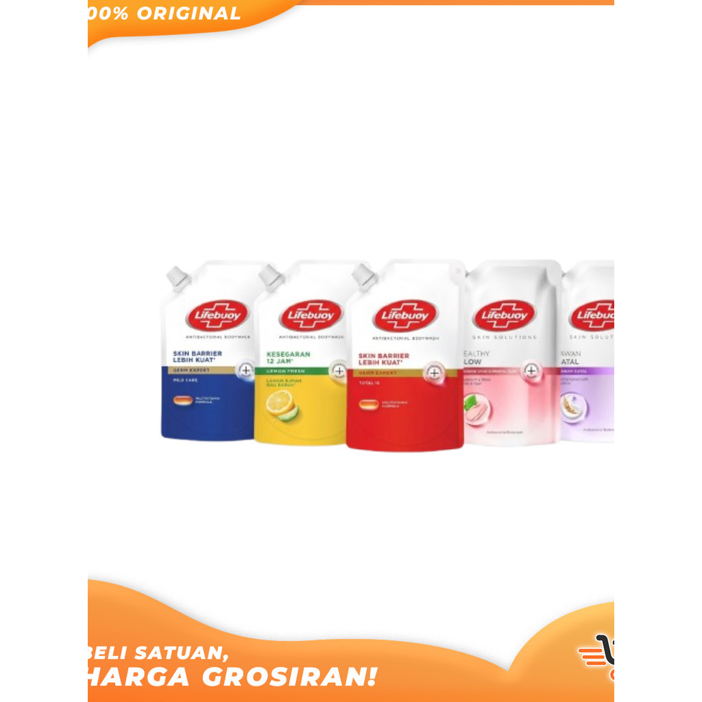 ORI GROSIR | Lifebuoy Body Wash Sabun Mandi Cair Series