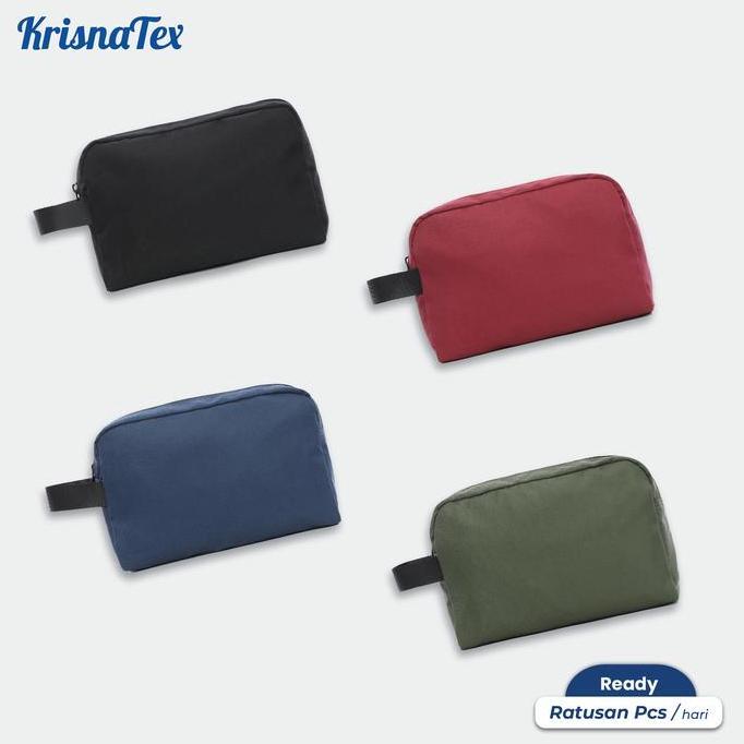 KRISNATEX HANDBAG CORDURA POLOS - POUCH TRAVEL TAS ORGANIZER GADGET