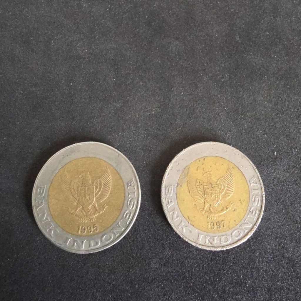 Uang logam 1000 seribu rupiah tahun 1993 sd 2000 - kelapa sawit