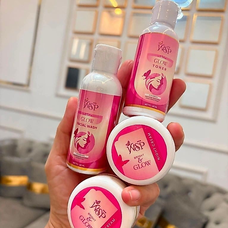 Wsp glow/wsp glow skincare paket wajah wsp glow original BPOM skincare wsp glow
