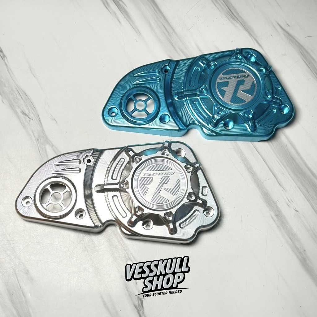 Box Filter billet Cover Filter TR FACTORY Allumunium CNC Vespa Sprint Primavera 3v iGet