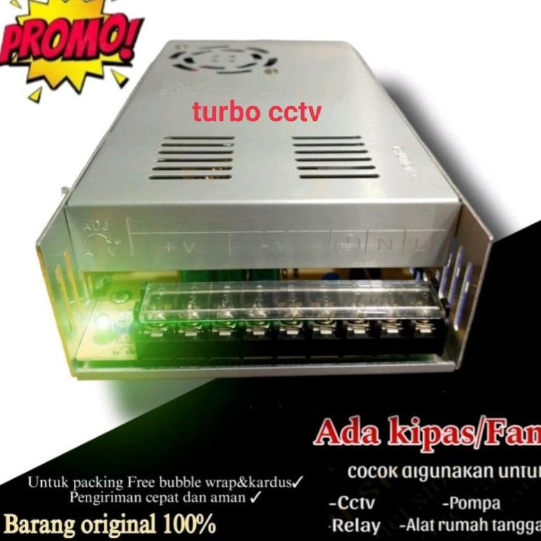 PSU 50A 12V  600W Power Supply 12Volt 50 Amper TRAFO/TRAVO INDOOR Diskon