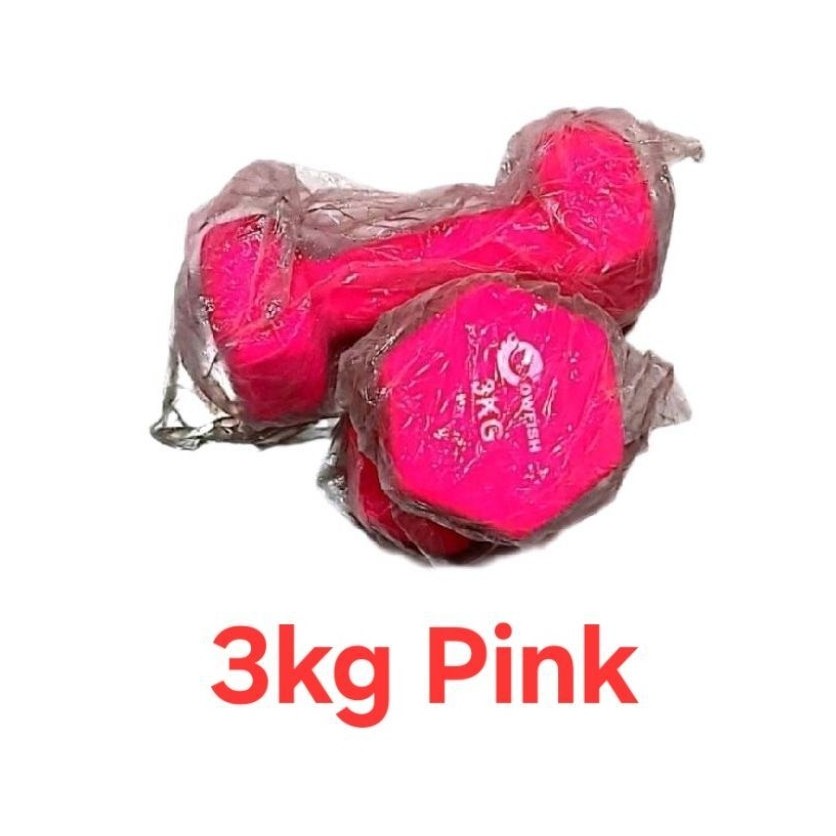 Barbel 3kg Cowfish Barbel 3 kg Cowfish Dumbel 3kg Dumbell 3kg
