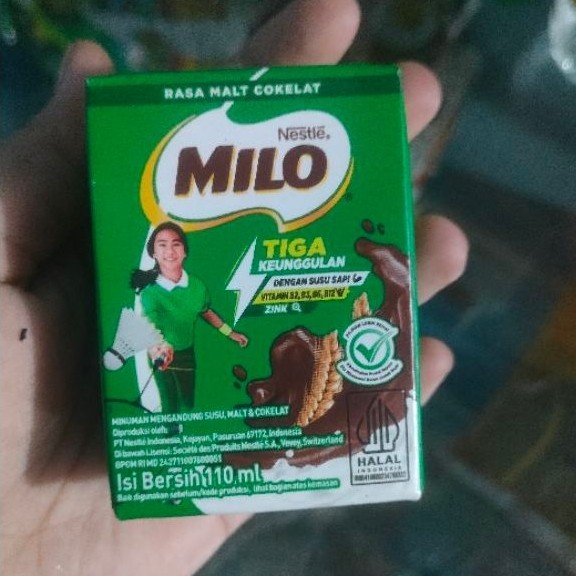 Susu Milo Kotak Ukuran Kecil