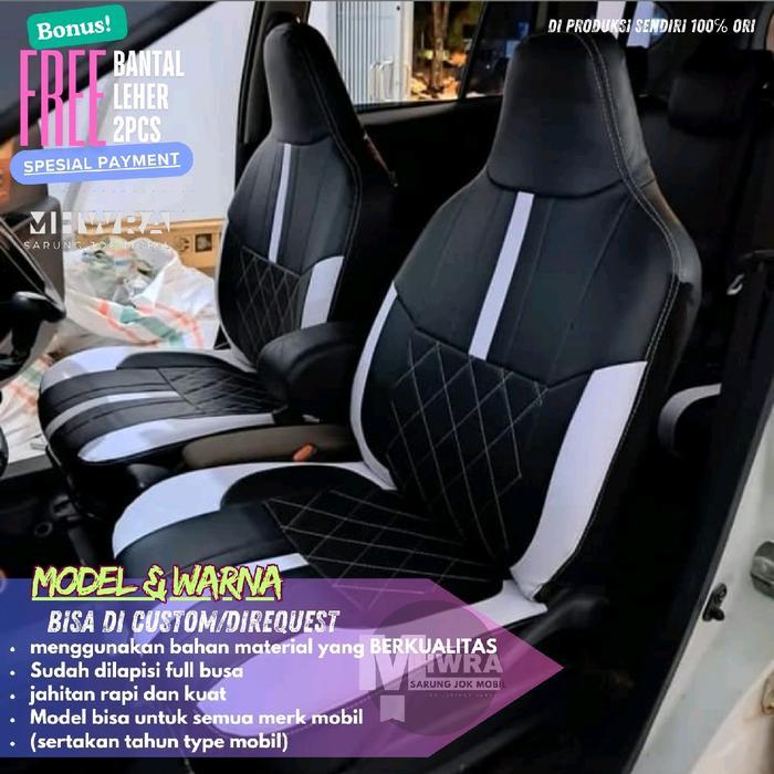 Sarung jok mobil Datsun go 2/3 & datsun cross fullset Car