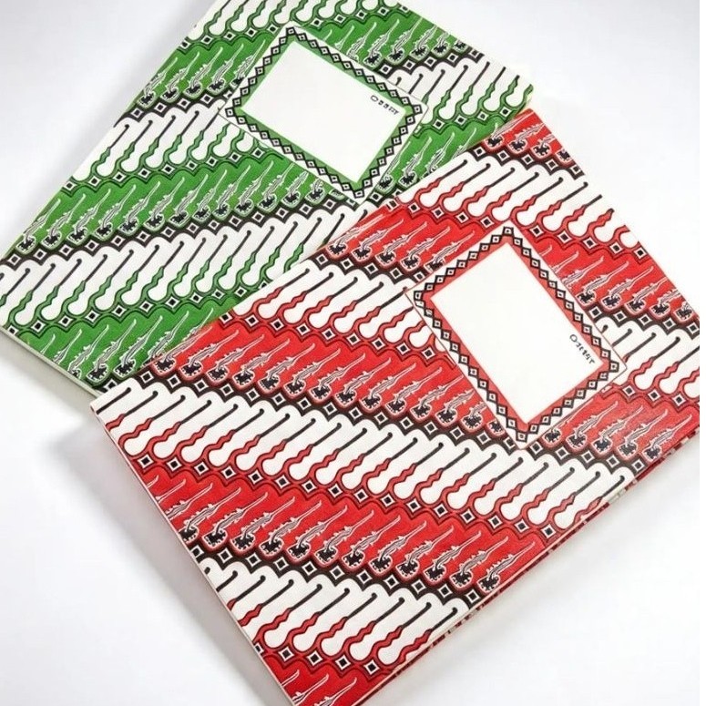 Buku Folio Bergaris Hardcover OKEY - 200 Lembar