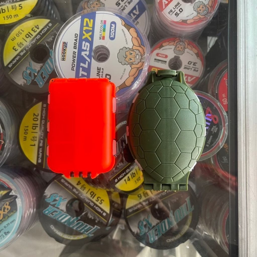 Kotak Pancing Kecil Bentuk Kotak & Kura Kura