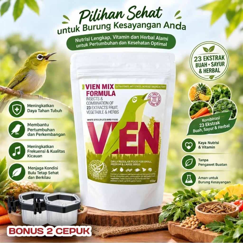 Voer Vien Pleci Original 150 gram