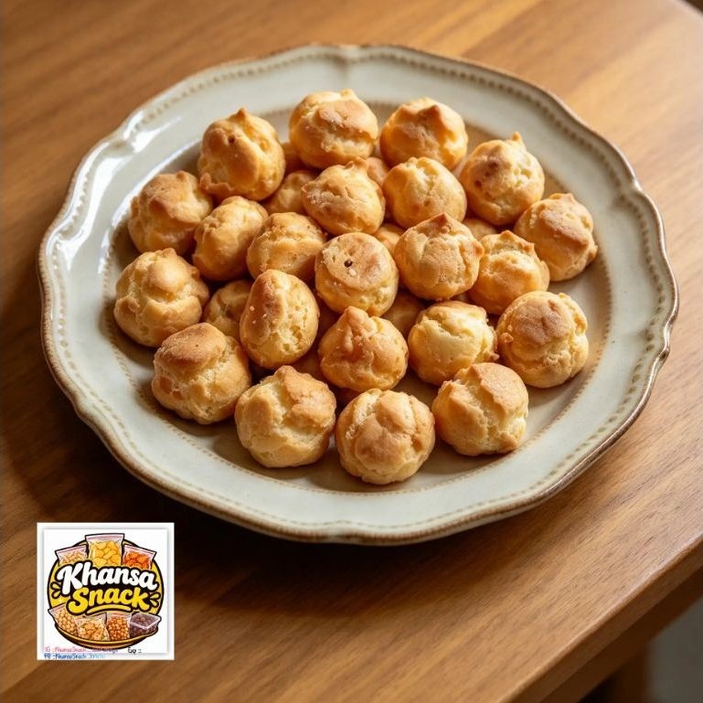 Soes Kering Coklat - Camilan Manis, Renyah
