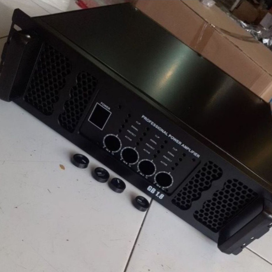 Box Power 3U. Box Power 4 Channel | Tampilan Built up