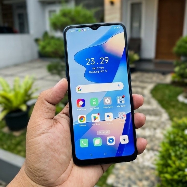 Oppo A16 3/32 Hp casan Second Seken Sekon Murah Ori