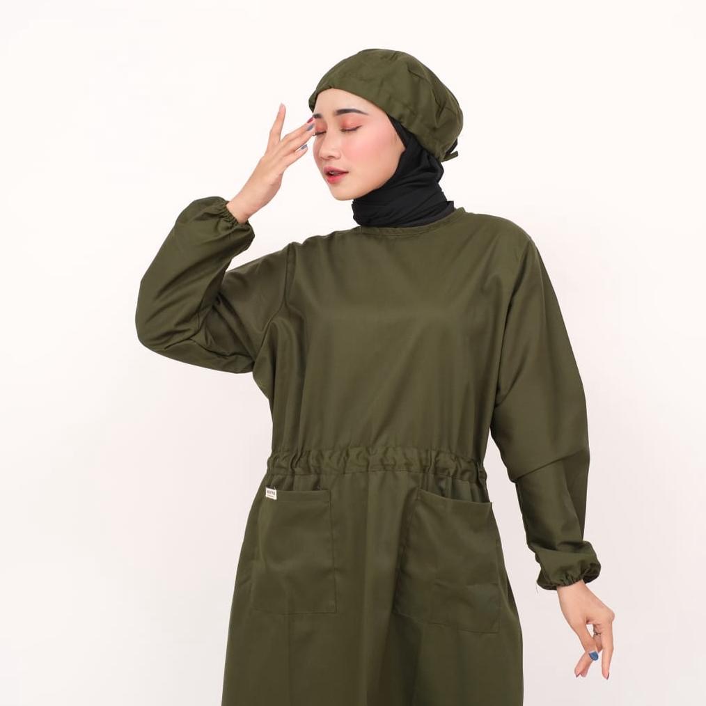 Gown Medis/ Goun Medis / Surgical Gown Model Kerut