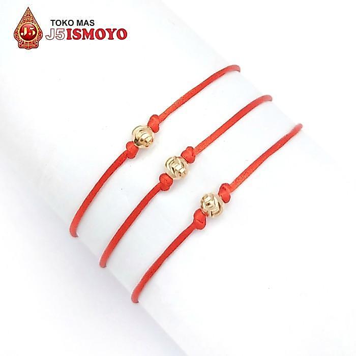 Gelang Emas Tali Mici J5 Ismoyo