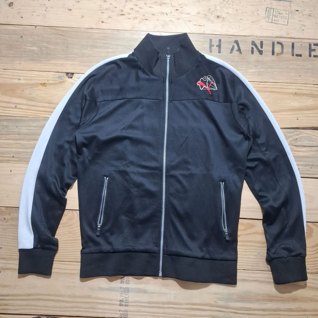 tracktop Hitam Putih Tracktop Jogging Rare