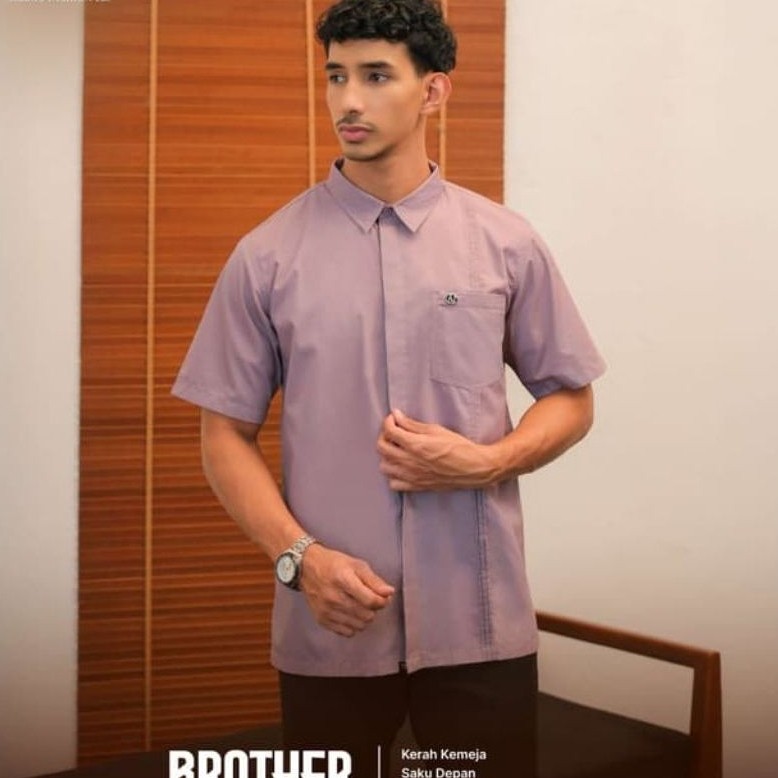 NEW SALE KEMEJA PRIA ORI NIBRAS//BROTHERHOOD 006