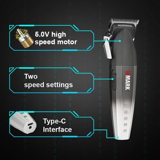 WMARK NG 2038 Alat Cukur Elektrik Rambut Professional WMARK NG-2038 High Speed 9000 RPM 1 Set Hair C