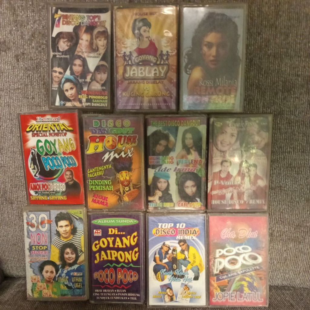 kaset pita disco dangdut - housemix dangdut