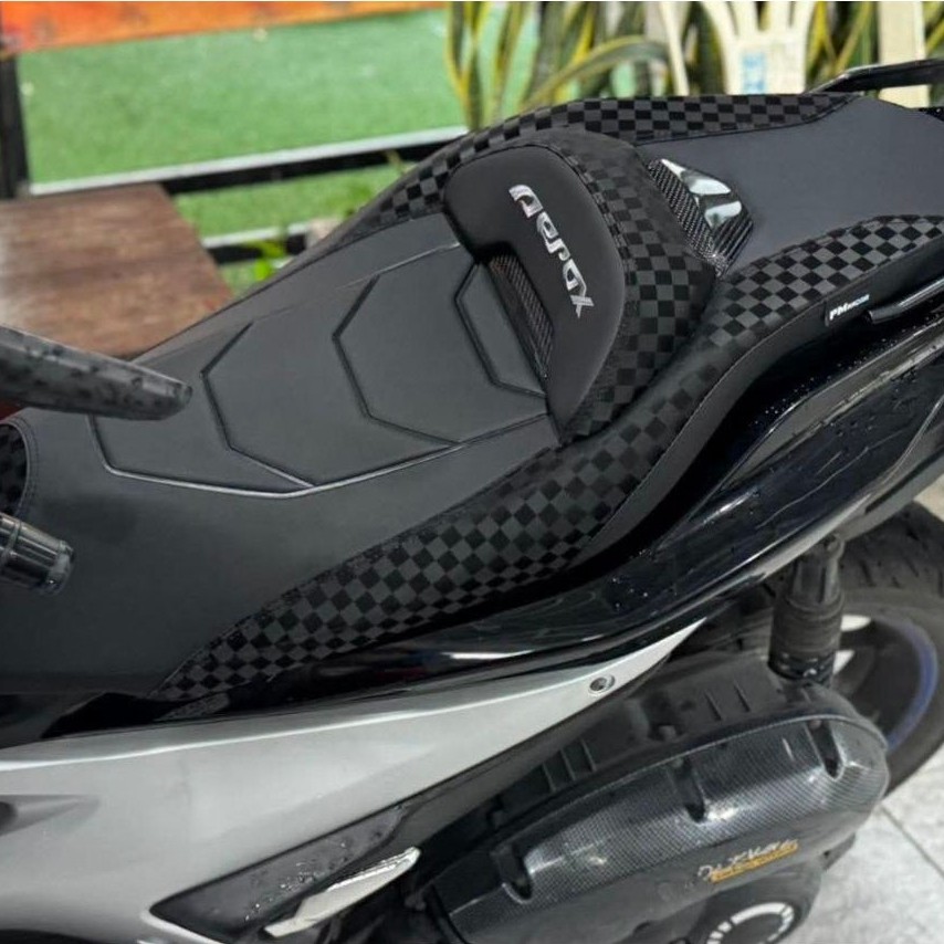 Kulit Cover Jok Motor Aerox 155 Old Aerox Alpha Custom Modifikasi
