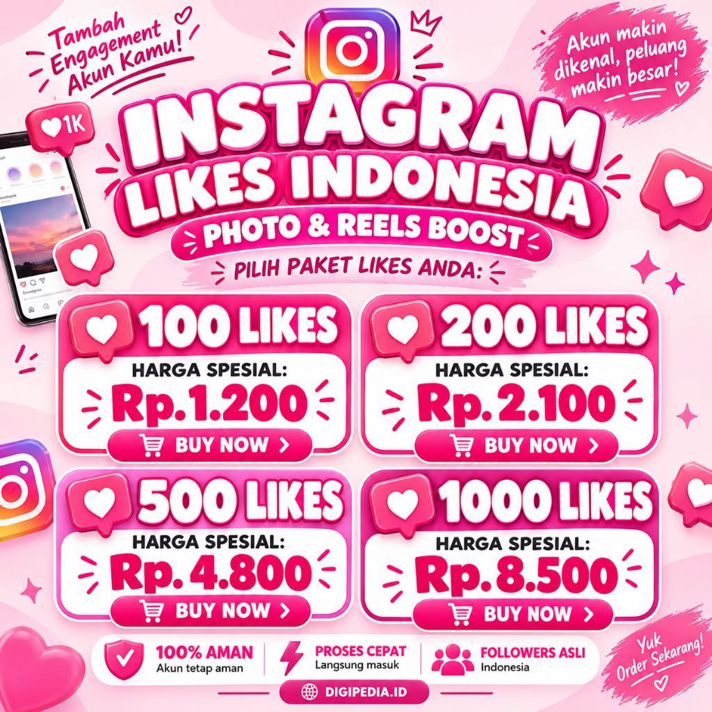 Like reels/photo Instagram Indo Termurah (garansi)