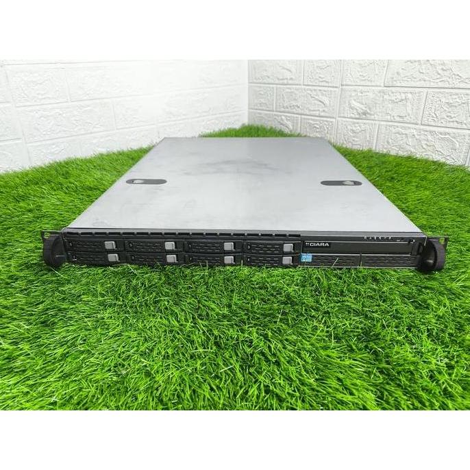 Server Ciara 1U Xeon 8Core Cpu 8Gb Ram 2x Sfp+ 10G Mikrotik X86 lv6