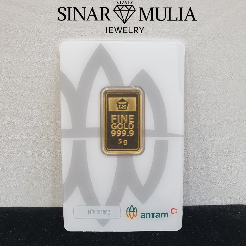 LOGAM MULIA ANTAM 5 GRAM, LM ANTAM 5 GRAM, LM EMAS 5 Gr, LM GOLD 5 Gr
