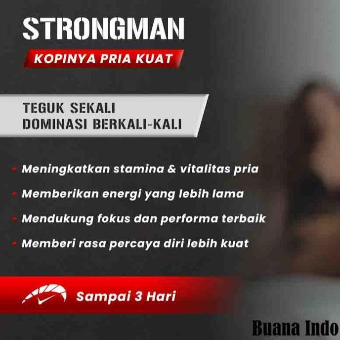 Promo vitamin STRONGMAN minuman kopi Sehat Box - Strong Man Coffee Herbal Original