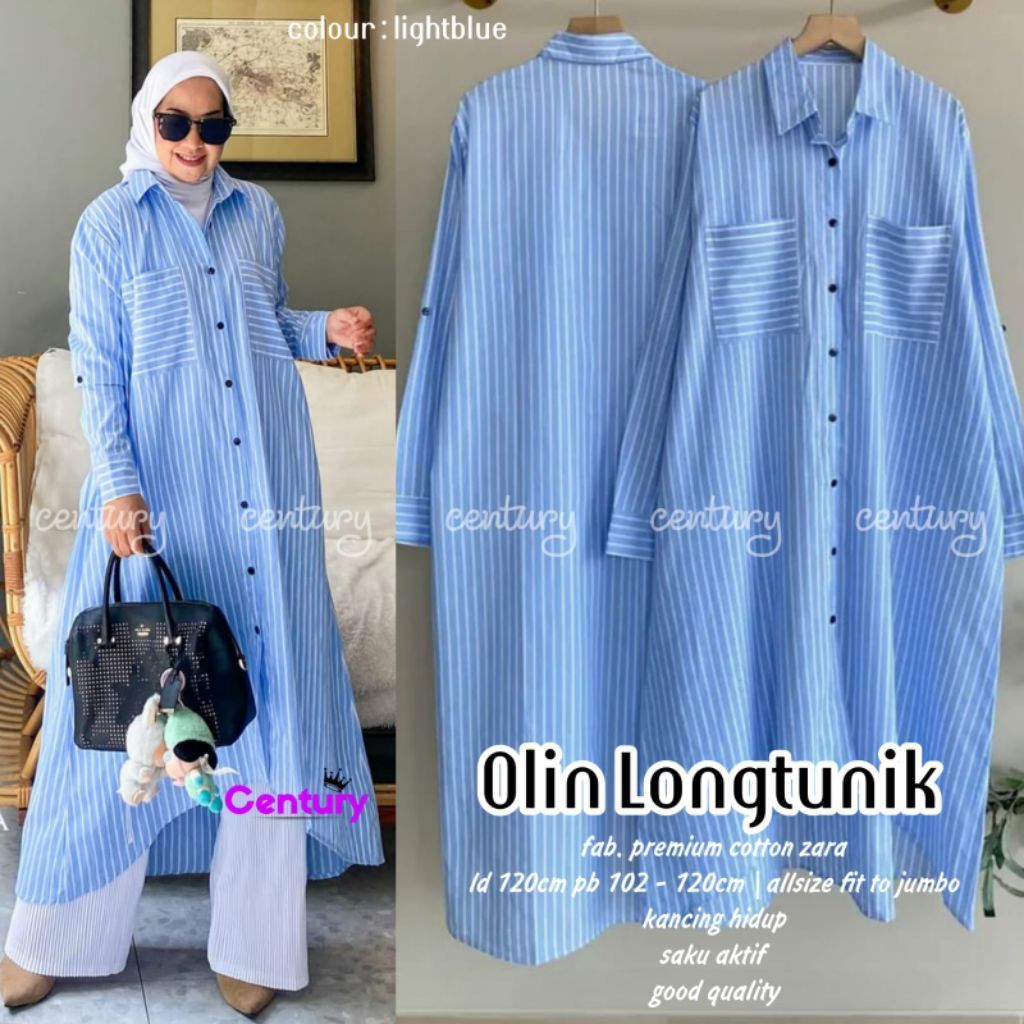 Olin Long Tunik By Century || Tunik