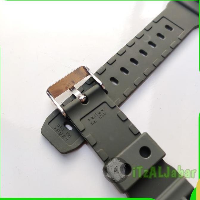 Tali Jam Tangan Casio Dw 9000 Strap Casio Dw9000 - Hijau Army Promo