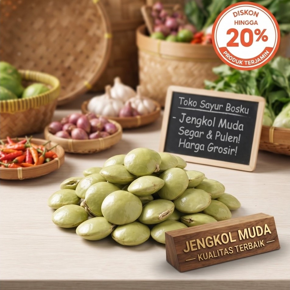 Jengkol muda 100gram